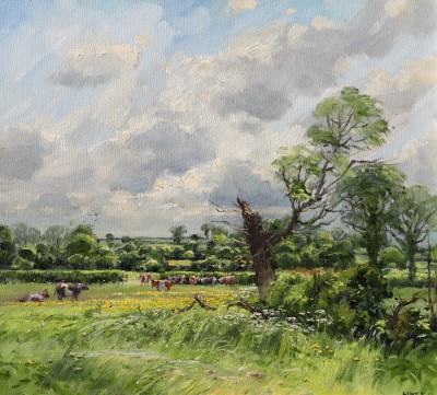 British Artist JOHN LINES - The Broken Ash