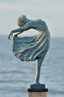 British Sculptor JONATHAN HATELEY - Calmer Seas (Edition 4/12)