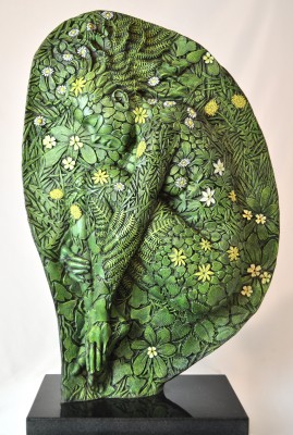 British Sculptor JONATHAN HATELEY - Gaia's Spring Slumbers (Edition 1/12)