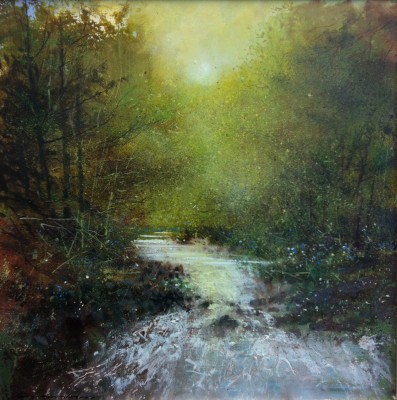 Jonathan Trim - River Usk afternoon sunshine