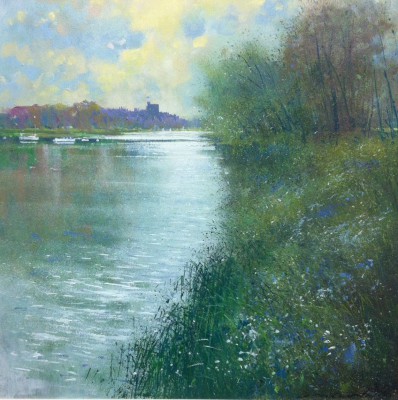 Towards Windsor on the Thames