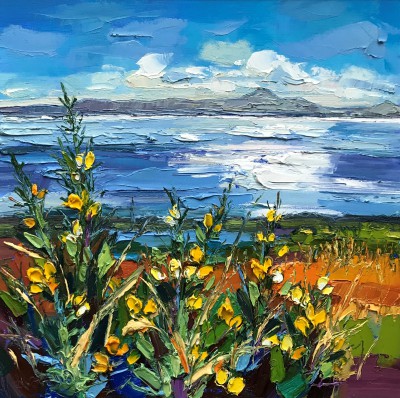 JUDITH BRIDGLAND - gorse by the solway