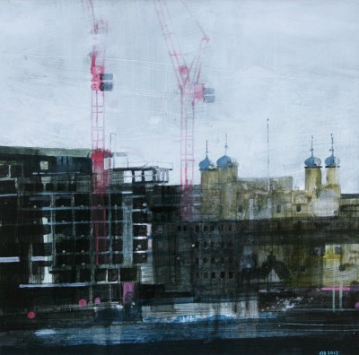 The Tower and Cranes