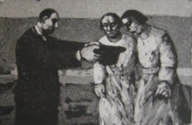 British Print Artist KAROLINA LARUSDOTTIR - The Surprise