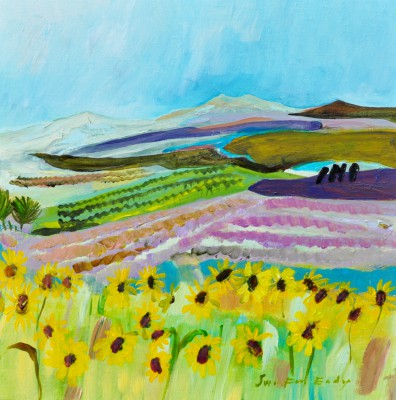 Sunflowers and Lavender, Provence