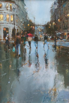 Red Umbrella Trafalgar Square