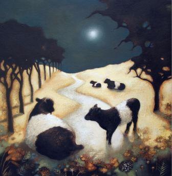 Belties Under Setting Moon