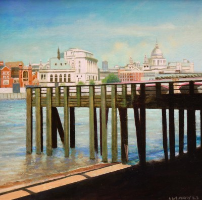 Scottish Artist LOUIS S MCNALLY - Waterfront