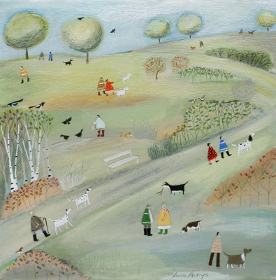 LOUISE RAWLINGS - feeding the crows