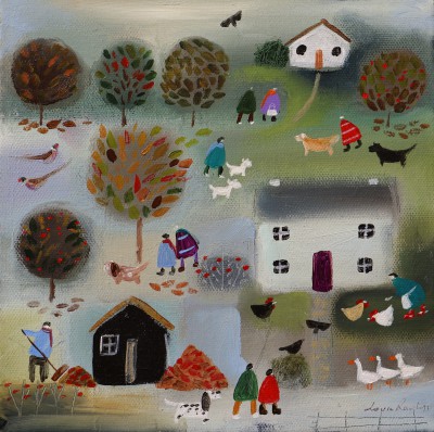 Louise Rawlings - A Busy Autumn Hamlet