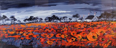 Majestic Poppy Field