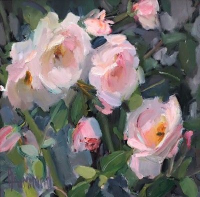 Roses in the Walled Garden