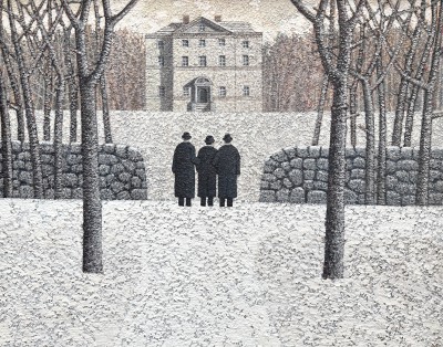 British Artist MARK EDWARDS - Waiting for the Door to Open