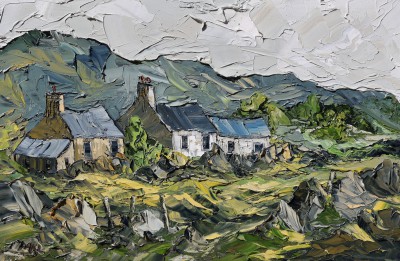 Cottages, North Wales