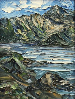 Llyn Llydaw towards Snowdon