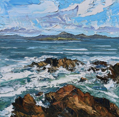 British Artist MARTIN LLEWELLYN - Llanddwyn Island
