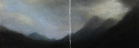 MATTHEW DRAPER - cuilins ridge, dyptich