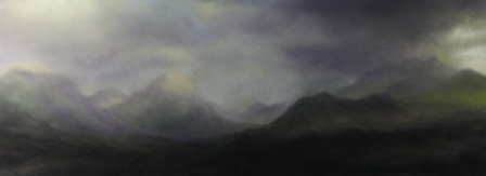 MATTHEW DRAPER - last light, cuilins