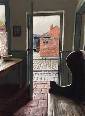 British Artist MATTHEW WOOD - View to the Coal Merchant