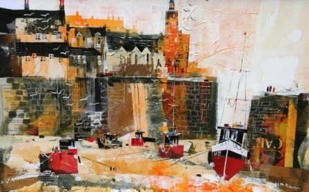 NAGIB KARSAN - waiting for the tide, portleven