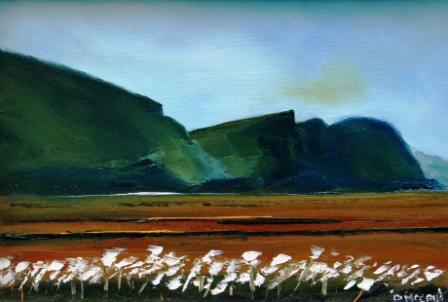 Minaun Cliffs in Spring