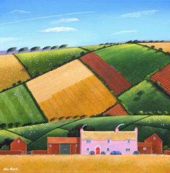 PETER HEARD - hill farm by exford                                                       