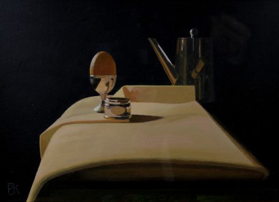 Brown Egg and Coffee Pot