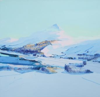 PETER KING - winter light schiehallion i