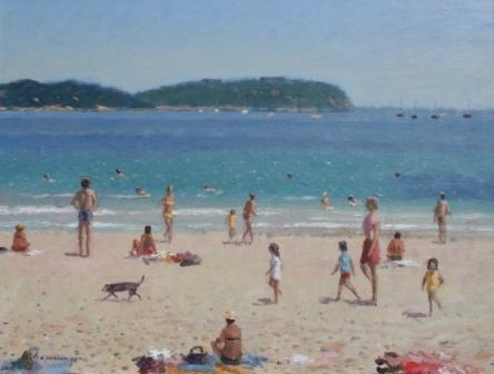 The Beach at Villefrance