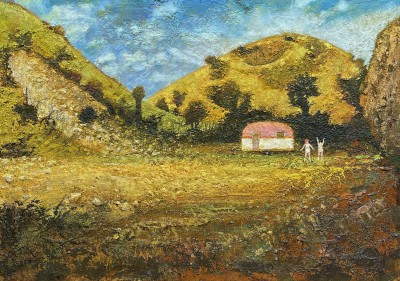 Adam and Eve at their Caravan