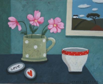 Cosmos, Pebbles and Sugar Bowl