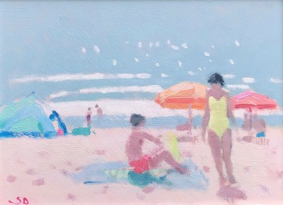 Waves and Bathers, Sidmouth