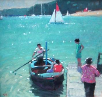 STEPHEN BROWN RBA - the ferry boat ii, salcombe