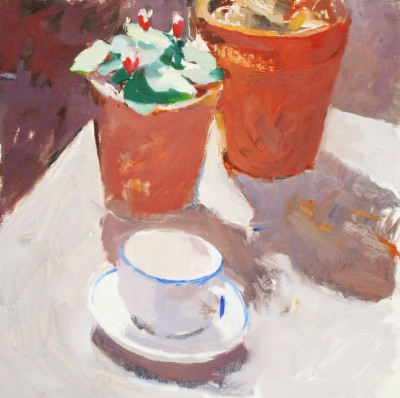 Stephen Robson - Coffee in Garden
