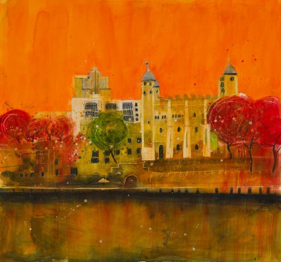 British Artist SUSAN BROWN - The Tower