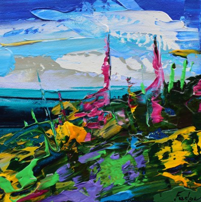 British Artist TIM FUDGE - June, Pwll Deri