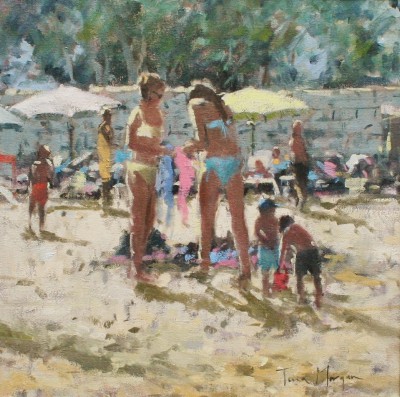 Girls Buying Beach Wear