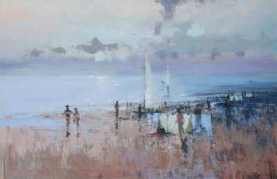 Beached Dinghy, Exmouth