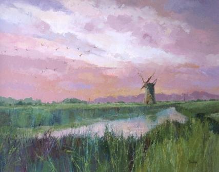 TOM WANLESS - derelict mill, norfolk