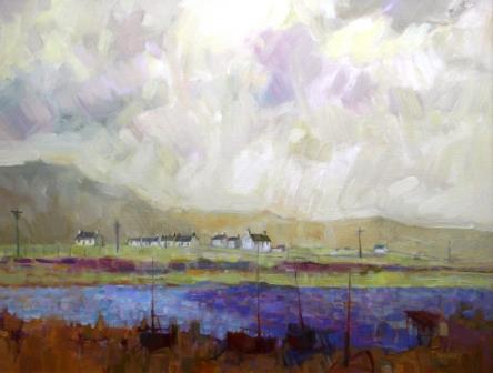 Quiet Inlet Under Limpid Sky