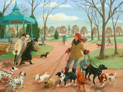 VIVIENNE LUXTON - the dog walkers