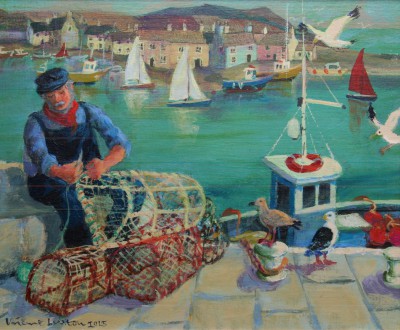 Mending the Lobster Pots