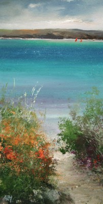 Red Sails off Bryher, Isles of Scilly