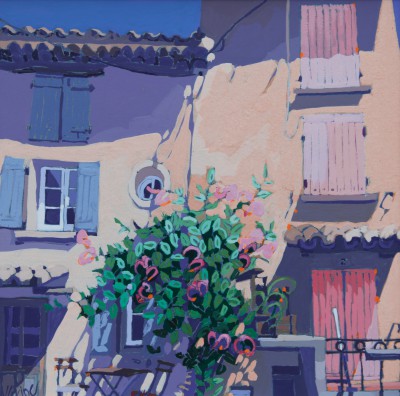 Pink shutters, Provence