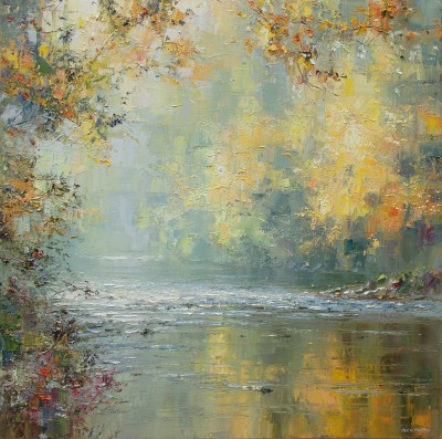 Autumn Morning, River Derwent